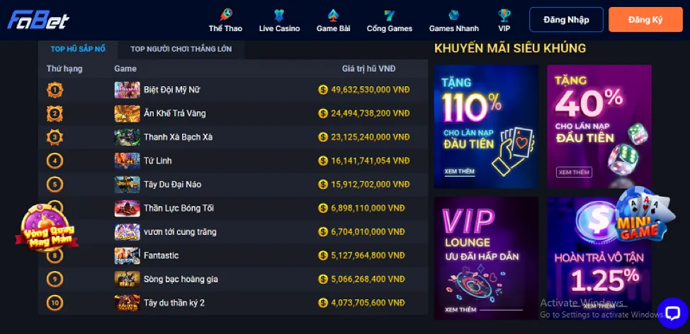 Ứng dụng di động af888 win trên điện thoại thông minh